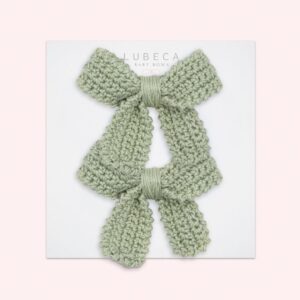 DUO BOWS MODELO SOFIA COLOR OLIVO