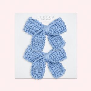 DUO BOWS MODELO SOFIA AZUL CIELO