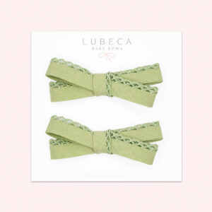 DUO BOWS LISTON ESPAÑOL VERDE OLIVO