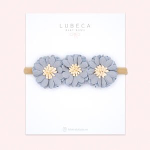BANDITA CON TRES FLORES CAUCHO