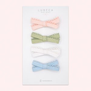 SET DE 4 MINI BOWS CON PINZA